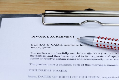 Items Needed to File Divorce