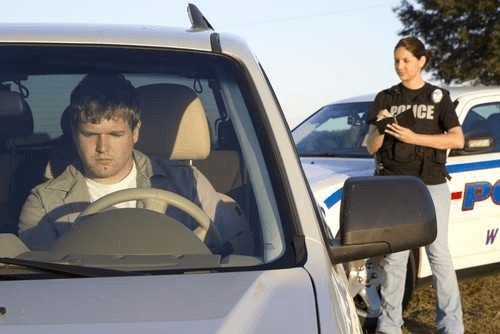 Impounded Vehicle in Jamestown